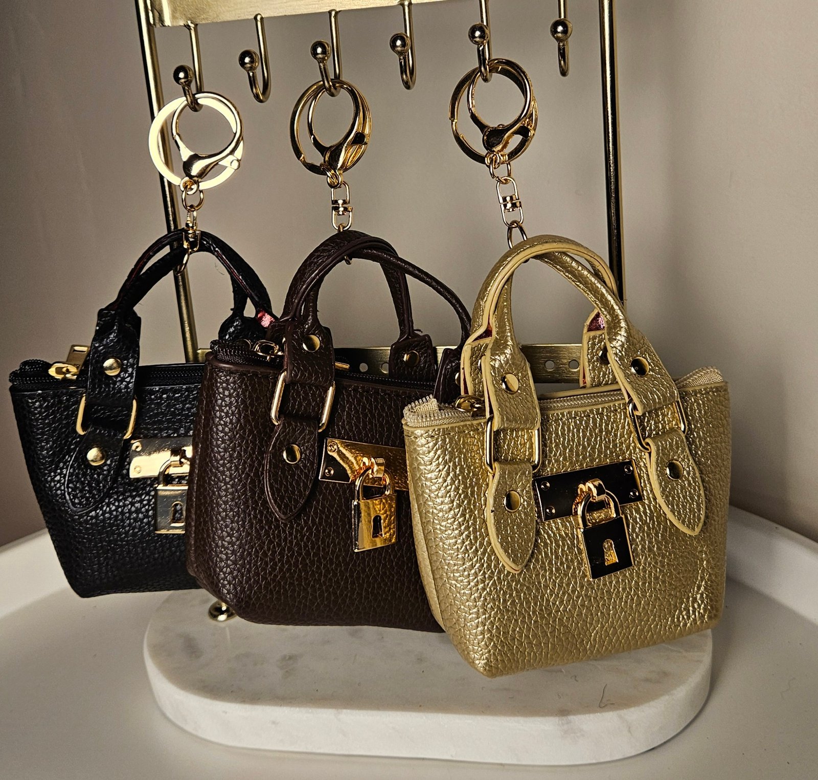 MINI SAC PORTE CLE BABY'S CHOUX