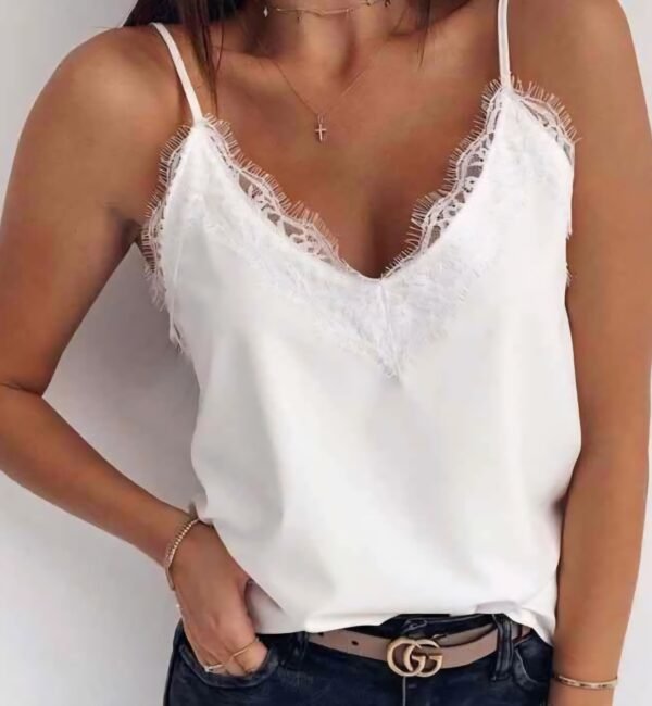 Débardeur dentelle chic