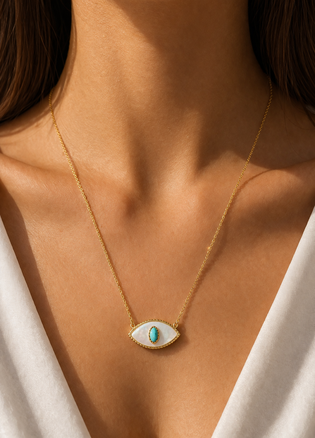 COLLIER OEIL DE LUNE
